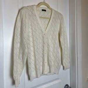 Knit button up cardigan